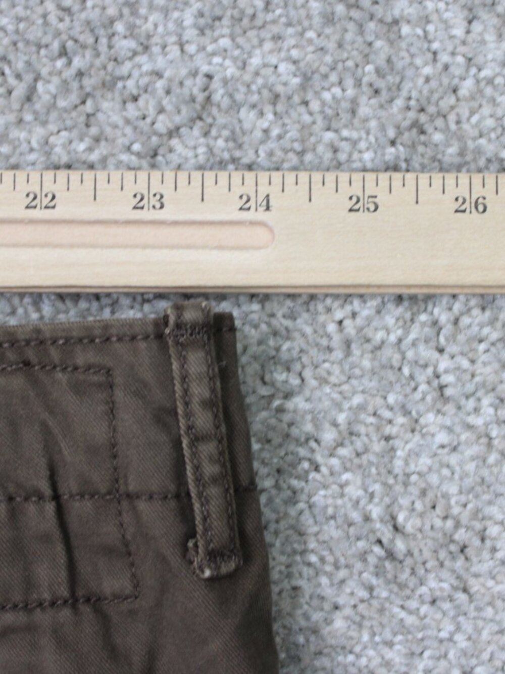 Levi's Shorts NWT Mens 48 Brown 11" Cargo Pocket Chino Flat Front 100% Cotton - Picture 6 of 14